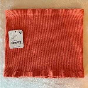 Free People 
Tube top
Color-Mimosa flower
Size M-L